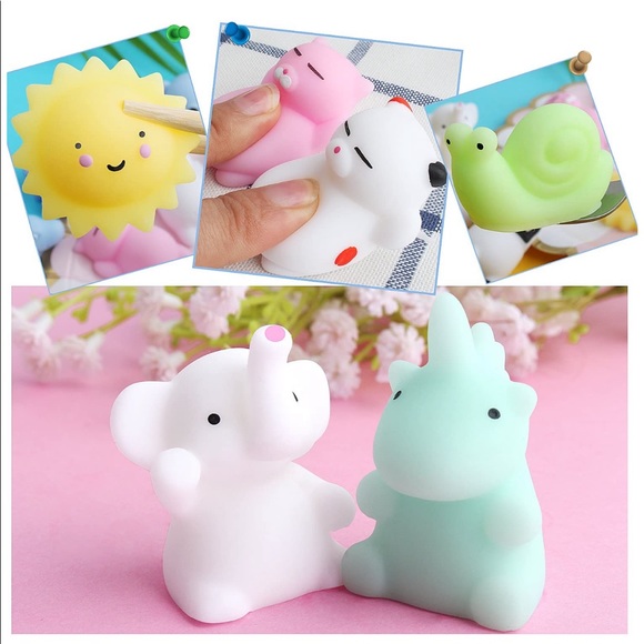 NEW✨ Lot of 25 pc Mochi Squishy Stress Relief Toys - Picture 6 of 6